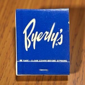 Vintage Byerlys Grocery Store Minnesota Location’s  Matchbook RARE FIND